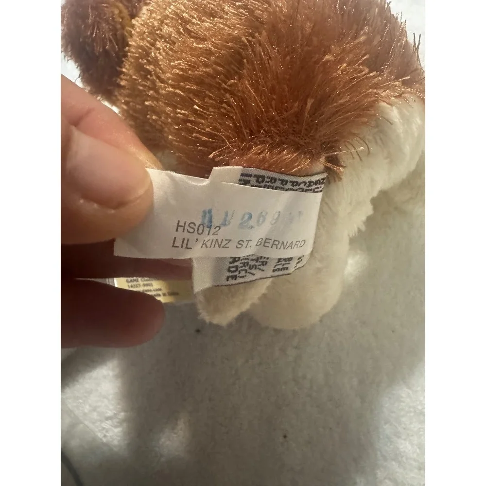 Webkinz Lil Kinz St Bernard HS012 and Basset Hound HS013 Plush NWT Sealed Codes